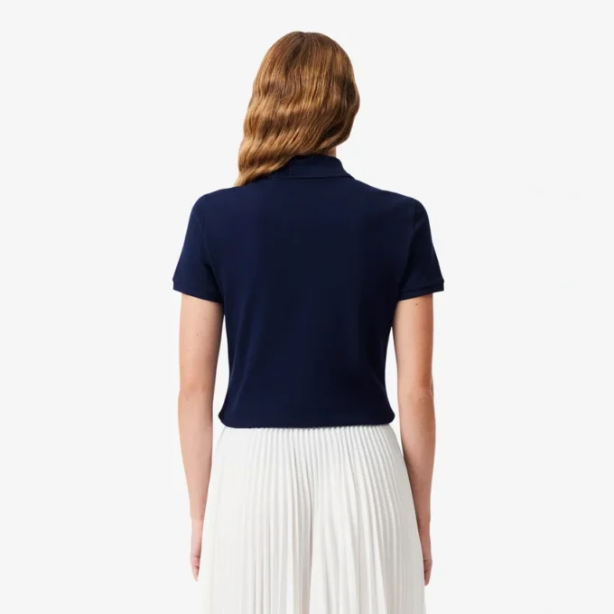 L.12.D Slim Fit Stretch Mini Piqua Pikétröja för dam