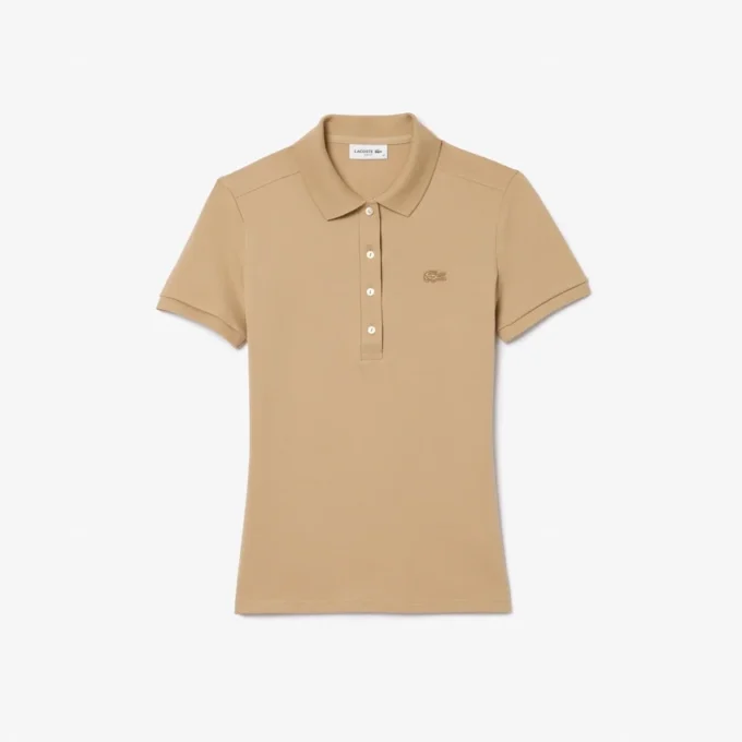 L.12.D Slim Fit Stretch Mini Piqua Pikétröja för dam