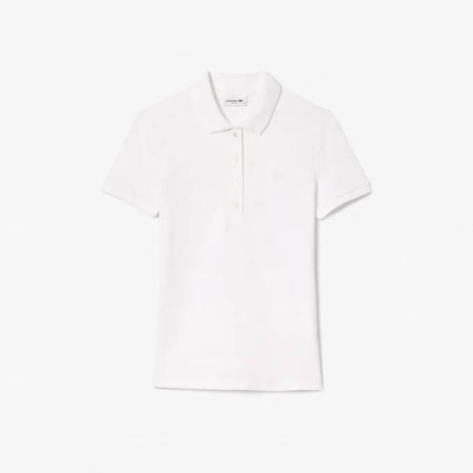 L.12.D Slim Fit Stretch Mini Piqua Pikétröja för dam