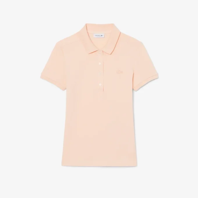 L.12.D Slim Fit Stretch Mini Piqua Pikétröja för dam