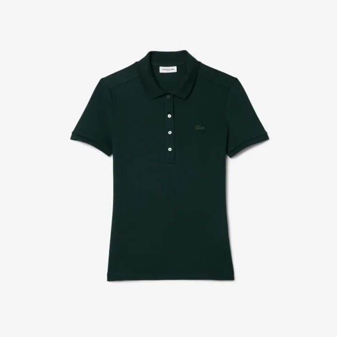 L.12.D Slim Fit Stretch Mini Piqua Pikétröja för dam