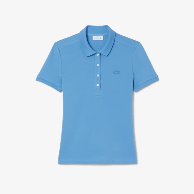 L.12.D Slim Fit Stretch Mini Piqua Pikétröja för dam L.12.D Slim Fit Stretch Mini Piqua Pikétröja för dam