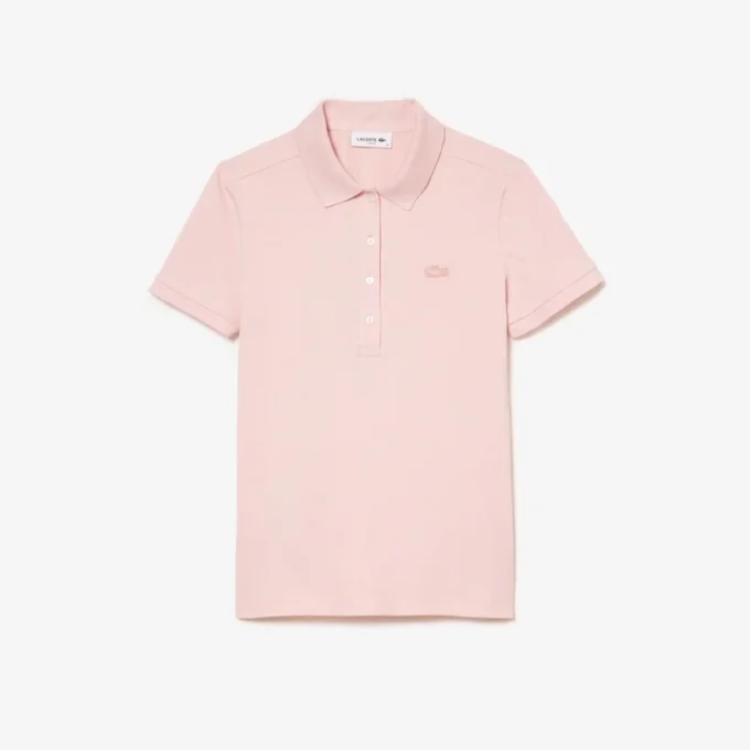 L.12.D Slim Fit Stretch Mini Piqua Pikétröja för dam
