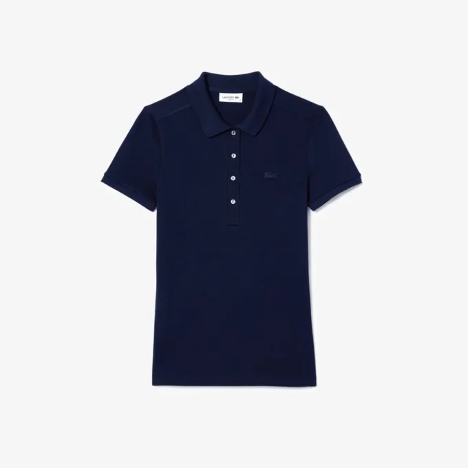 L.12.D Slim Fit Stretch Mini Piqua Pikétröja för dam