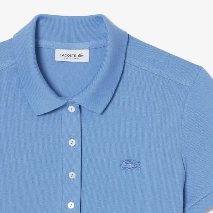 L.12.D Slim Fit Stretch Mini Piqua Pikétröja för dam L.12.D Slim Fit Stretch Mini Piqua Pikétröja för dam