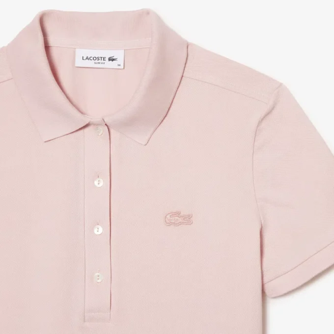 L.12.D Slim Fit Stretch Mini Piqua Pikétröja för dam