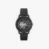Lacoste.12.12 Automatisk läderklocka