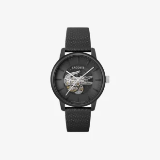 Lacoste.12.12 Automatisk läderklocka
