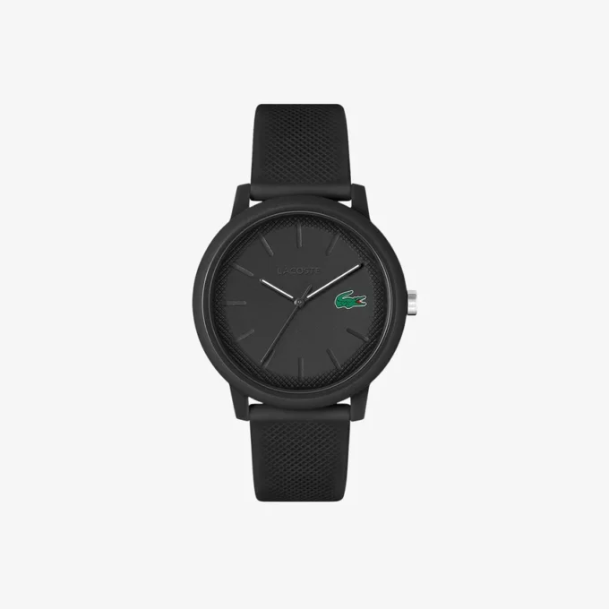 Lacoste.12.12 klocka med svart silikonarmband Lacoste.12.12 klocka med svart silikonarmband