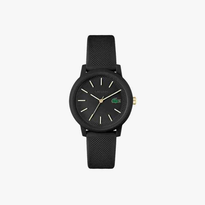 Lacoste.12.12 klocka med svart silikonarmband Lacoste.12.12 klocka med svart silikonarmband