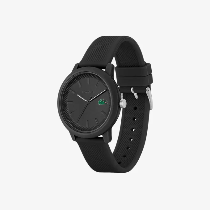 Lacoste.12.12 klocka med svart silikonarmband Lacoste.12.12 klocka med svart silikonarmband