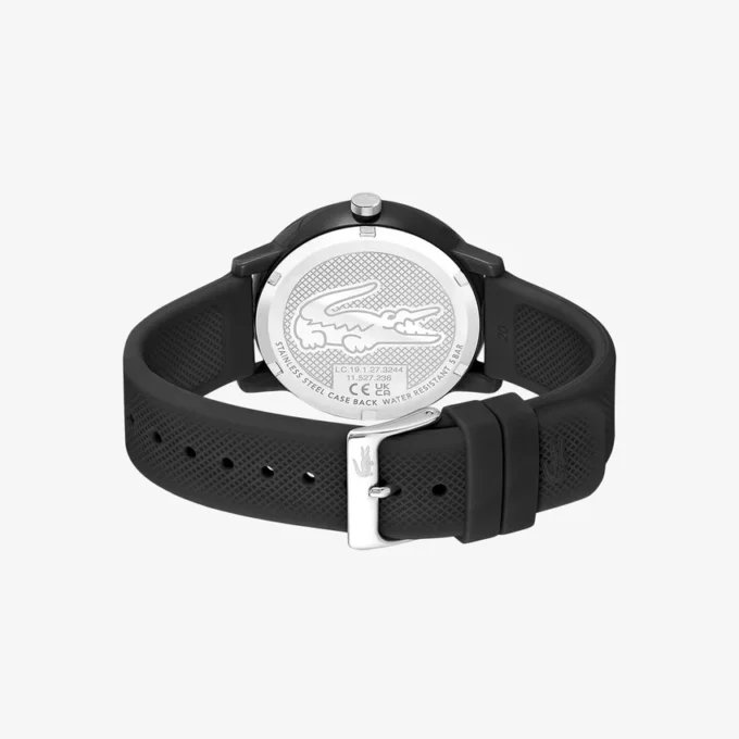 Lacoste.12.12 klocka med svart silikonarmband Lacoste.12.12 klocka med svart silikonarmband