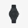 Lacoste.12.12 Move 3-visare klocka svart silikon Lacoste.12.12 Move 3-visare klocka svart silikon
