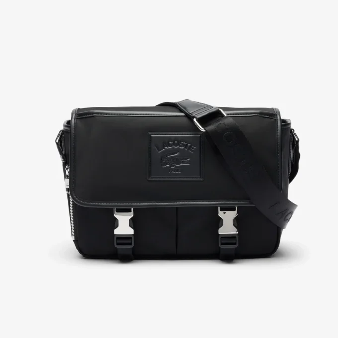 Lacoste Classic Flap Close Satchel Lacoste Classic Flap Close Satchel