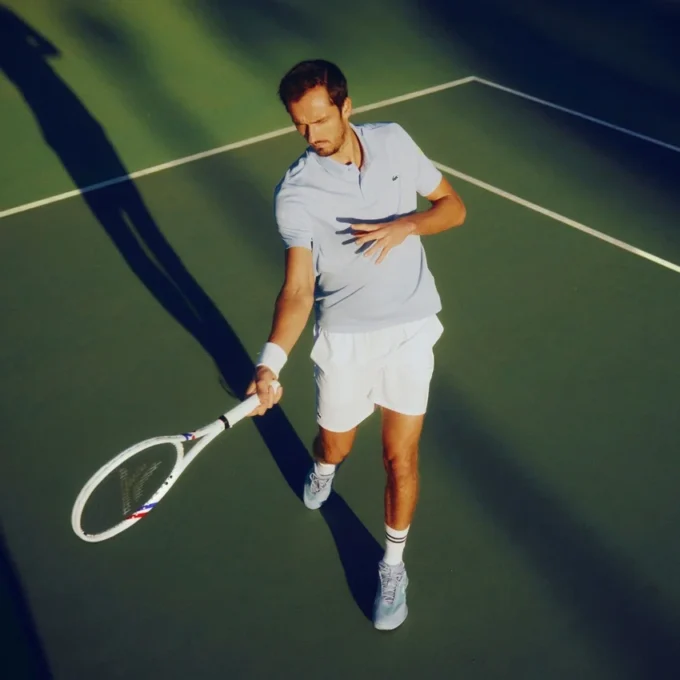 Lacoste Tennis X Daniil Medvedev Pikétröja Lacoste Tennis X Daniil Medvedev Pikétröja