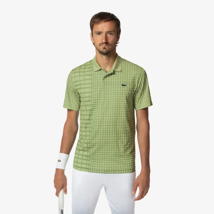 Lacoste Tennis X Daniil Medvedev-pikétröja för herr Lacoste Tennis X Daniil Medvedev-pikétröja för herr