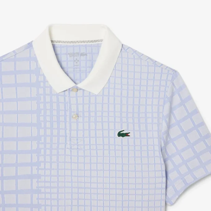 Lacoste Tennis X Daniil Medvedev-pikétröja för herr Lacoste Tennis X Daniil Medvedev-pikétröja för herr