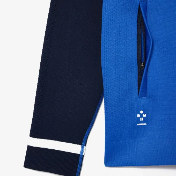 Lacoste Tennis X Daniil Medvedev Ultra Dry-jacka för herr Lacoste Tennis X Daniil Medvedev Ultra Dry-jacka för herr
