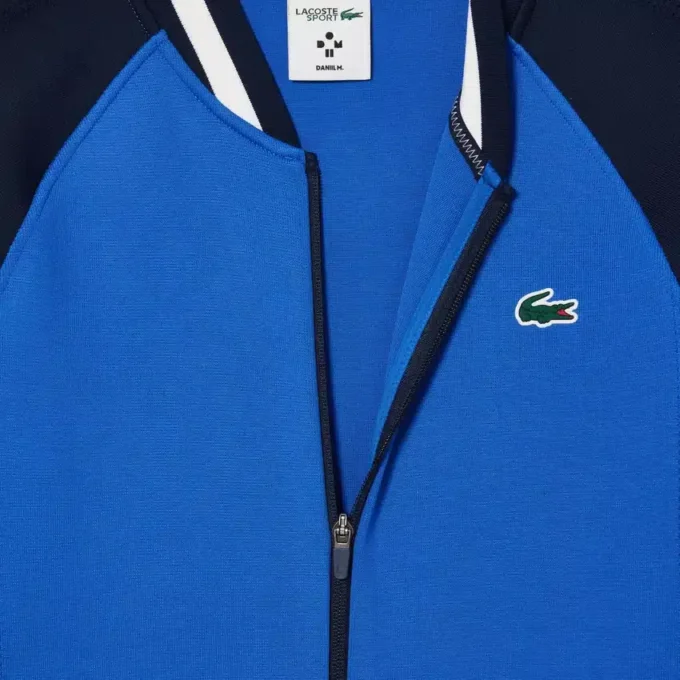 Lacoste Tennis X Daniil Medvedev Ultra Dry-jacka för herr Lacoste Tennis X Daniil Medvedev Ultra Dry-jacka för herr