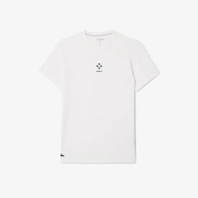 Lacoste Tennis X Daniil Medvedev Ultra Dry T-shirt för herr Lacoste Tennis X Daniil Medvedev Ultra Dry T-shirt för herr