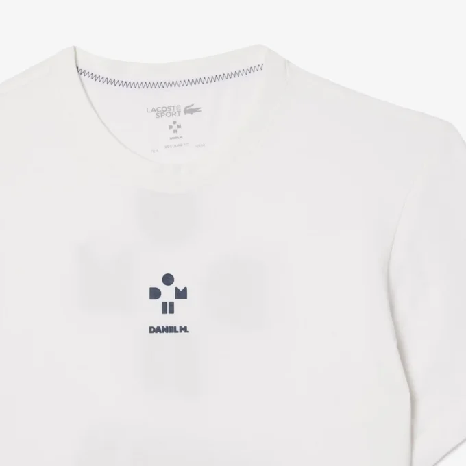Lacoste Tennis X Daniil Medvedev Ultra Dry T-shirt för herr Lacoste Tennis X Daniil Medvedev Ultra Dry T-shirt för herr