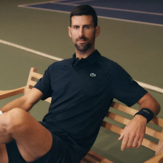 Lacoste Tennis X Novak Djokovic on Court Pikétröja Lacoste Tennis X Novak Djokovic on Court Pikétröja