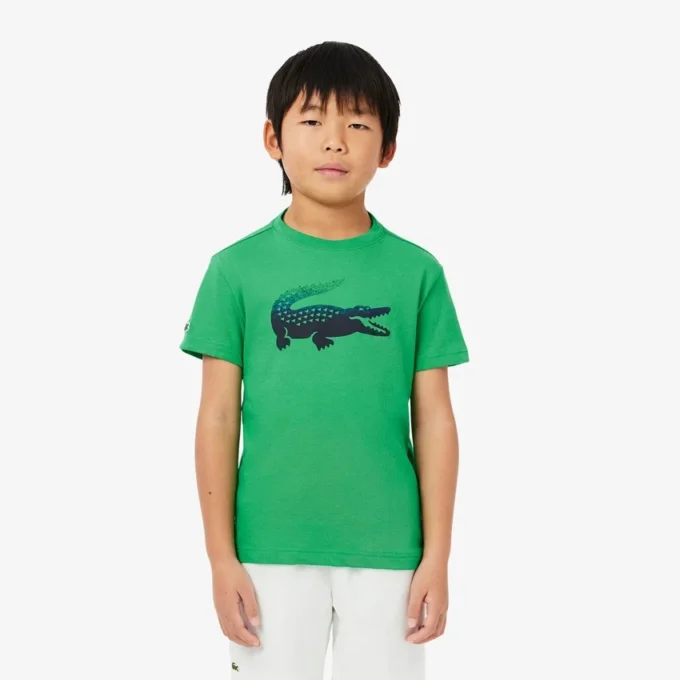 Lacoste X Daniil Medvedev Ultra Dry T-shirt för barn Lacoste X Daniil Medvedev Ultra Dry T-shirt för barn