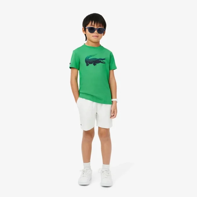 Lacoste X Daniil Medvedev Ultra Dry T-shirt för barn Lacoste X Daniil Medvedev Ultra Dry T-shirt för barn