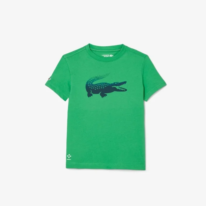 Lacoste X Daniil Medvedev Ultra Dry T-shirt för barn Lacoste X Daniil Medvedev Ultra Dry T-shirt för barn