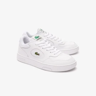 Lineset lädersneakers för dam
