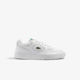 Lineset lädersneakers för herr