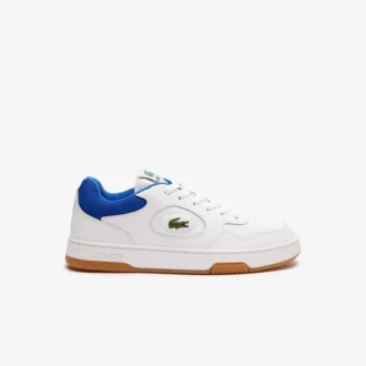 Lineset lädersneakers för herr