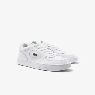 Lineset lädersneakers för herr