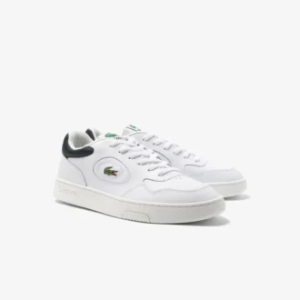 Lineset lädersneakers för herr