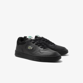 Lineset lädersneakers för herr