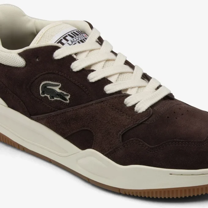 Lineshot-sneakers i mocka för herr Lineshot-sneakers i mocka för herr