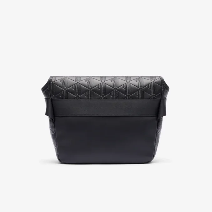 Liten messenger-väska med monogram