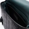 Liten messenger-väska med monogram