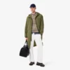 Lång vattenavvisande parkas för herr Lång vattenavvisande parkas för herr
