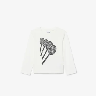 Långärmad bomullst-shirt