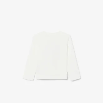 Långärmad bomullst-shirt