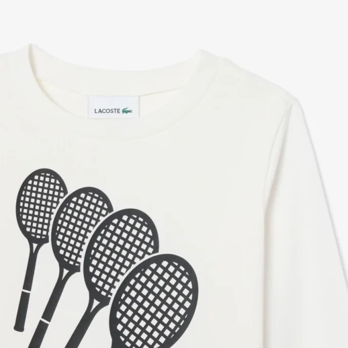 Långärmad bomullst-shirt Långärmad bomullst-shirt