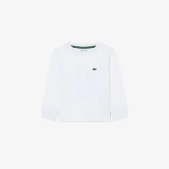 Långärmad bomullst-shirt för barn
