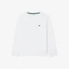 Långärmad bomullst-shirt för barn Långärmad bomullst-shirt för barn