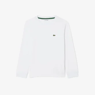 Långärmad bomullst-shirt för barn
