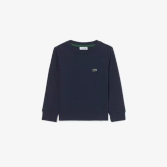 Långärmad bomullst-shirt för barn
