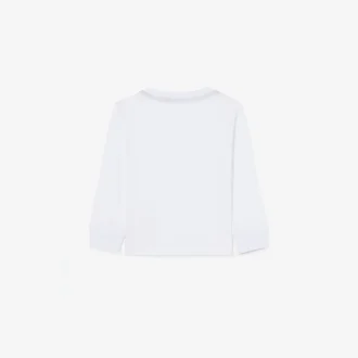 Långärmad bomullst-shirt för barn