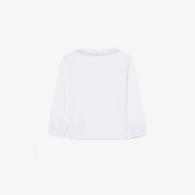 Långärmad bomullst-shirt för barn Långärmad bomullst-shirt för barn