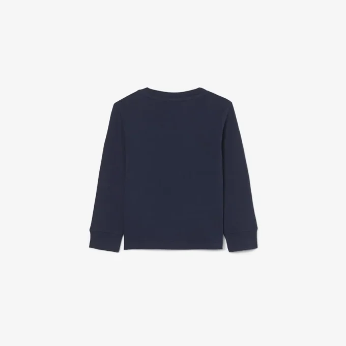 Långärmad bomullst-shirt för barn