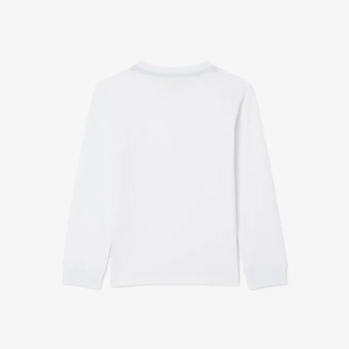 Långärmad bomullst-shirt för barn Långärmad bomullst-shirt för barn